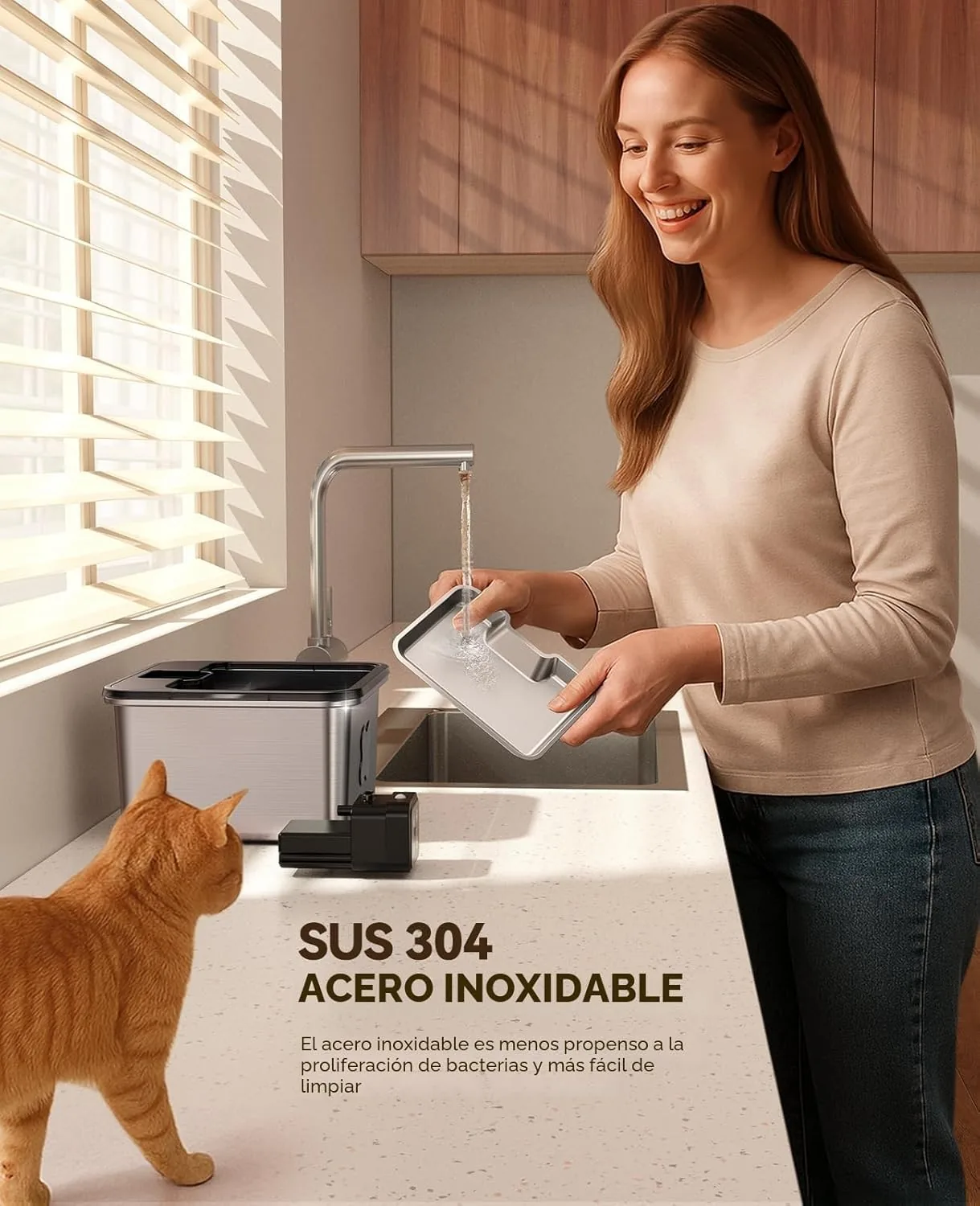 FEELNEEDY FN-W17 Fuente de Agua Inalámbrica con Batería — foto 9