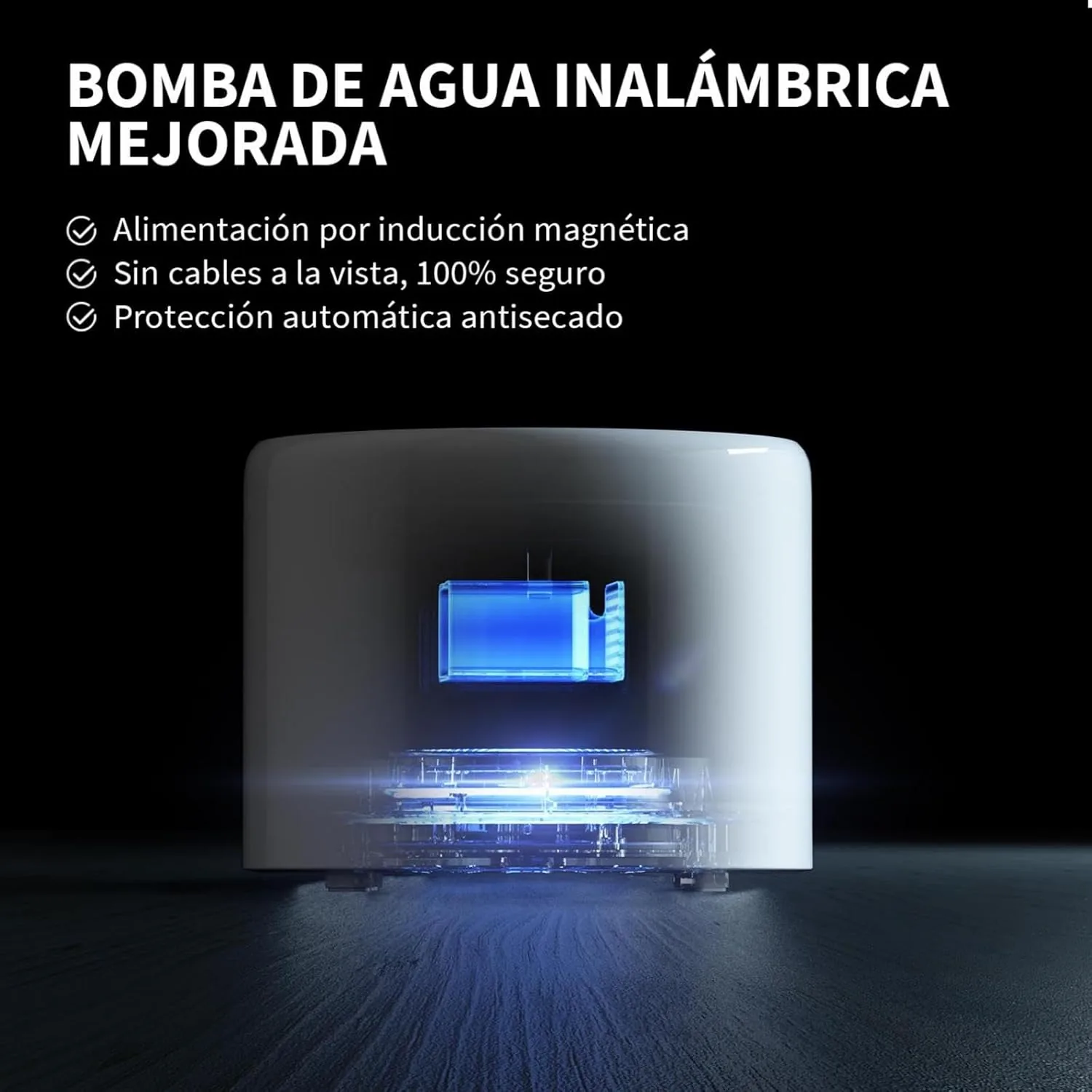 PETKIT EVERSWEET Fuente de Agua Inalámbrica de Acero Inoxidable — foto 2